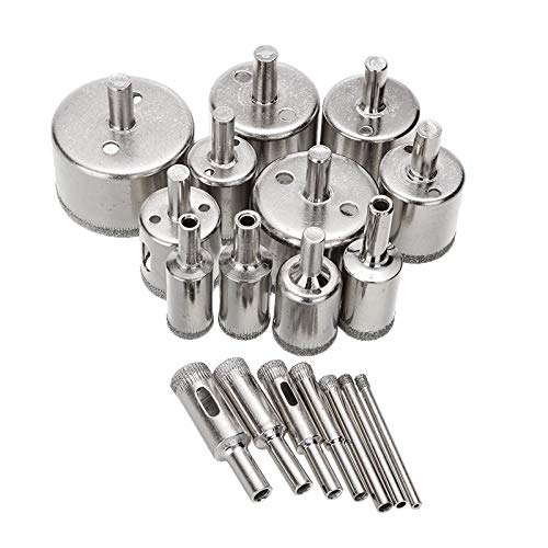 Brocas para vidrio y porcelana 4 mm-50 mm miniatura 2