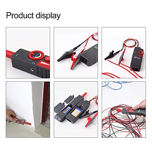Kolsol Underground Wire Locator Cable Tester Locate High & Low Voltage Wires and Control Wires Cables Pet Fence Wires