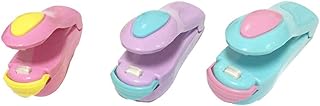 None 3 pièces Machine d'étanchéité Sac de nourriture Bouchon d'étanchéité portable Machine d'étanchéité domestique Scellant de sacs de douilles pour bureau à la maison de l'hôtel