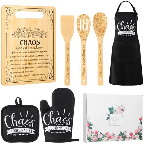 Set de regalo Qinyoung para cocina con tabla y utensilios miniatura 1