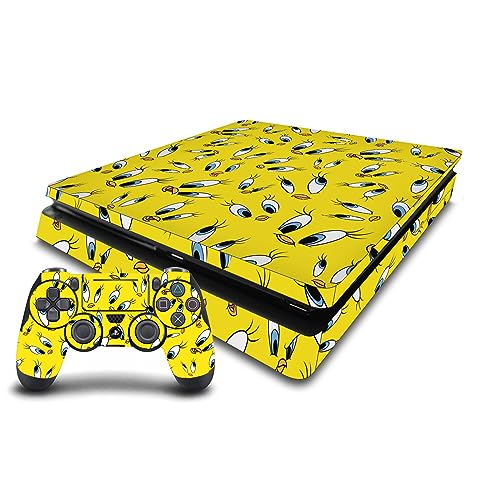 Vinyle autocollant PS4 Slim et DualShock 4 motif Titi Looney Tunes