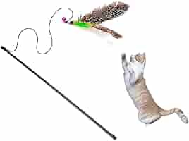 ねこじゃらし 交換できる猫じゃらし(交換用) レインボー | ペット用品（猫