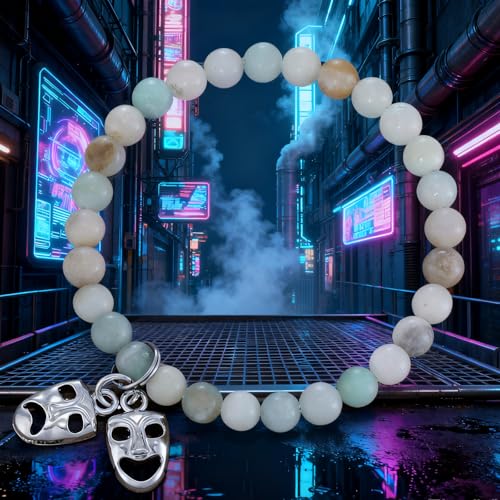 Image of HUTIMY Theatre Gifts Women Bracelet Funny Guys Friends Jewelry for Actors Actress Acting Gifts