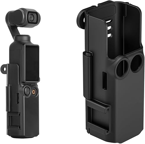 PALUMMA Adaptador de expansión para DJI Osmo Pocket 3, funda protectora de expansión multifuncional Accesorios portátiles para DJI Osmo Pocket 3