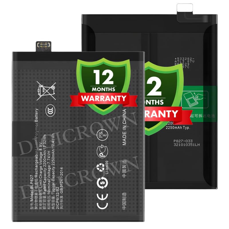 Image of Original BLP827 Battery Compatible for OnePlus 9 Pro (LE2120, LE2121, LE2123, LE2125, LE2127) - (4500mAh) - 1 Year Warranty