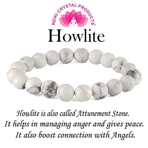 Image of Reiki Crystal Products Certified Natural Crystal Stone Diamond Cut /Faceted 10 mm Beads Bracelet for Men & Women | Reiki Charged Gemstone Jewellery | Multiple Stone Variants Available