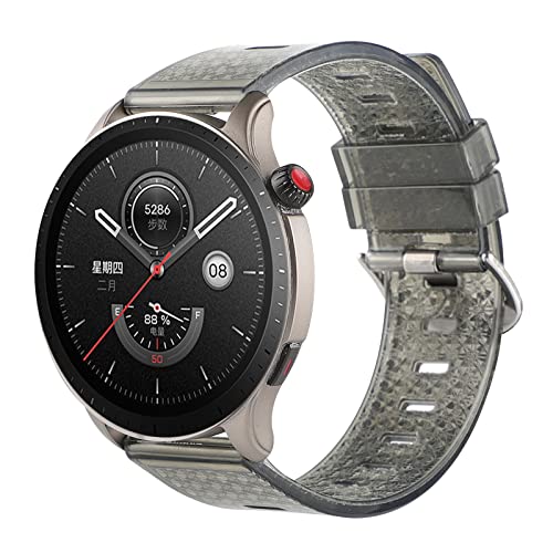 Pulsera de 20 mm compatible con Garmin Vivoactive 6/Vivoactive 5/Vivoactive 3, Forerunner 165/245/645 Music, correa de repuesto para Garmin Venu SQ/Venu SQ 2/Venu 2 Plus, Mittelgroße, TPU, No es una