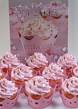 Hardcover Pink Princess Cupcakes Book