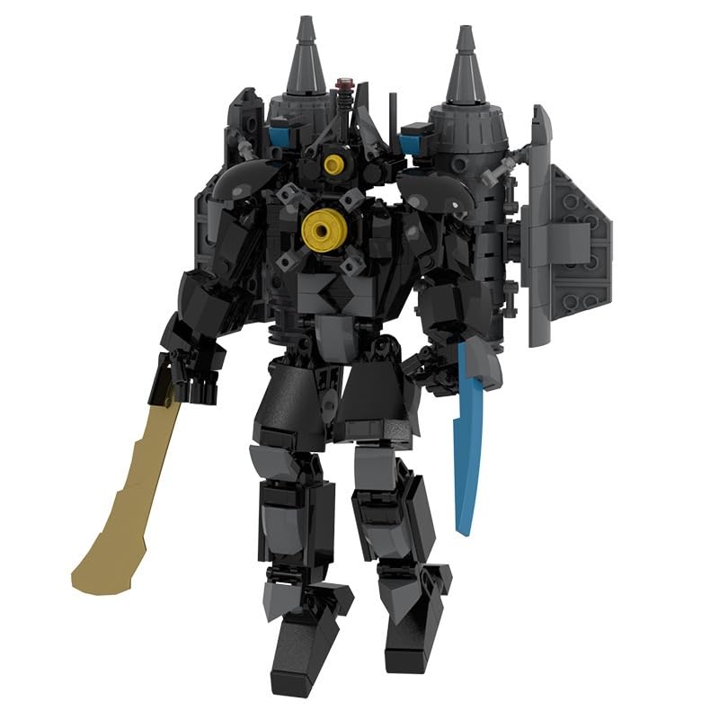 Skibid Toilet Building Blocks Zombie Cosmic Mech Toilet Man Game Characters Toy Figures Action Minifigures Reproducible Assembly Block Toy Age 15+