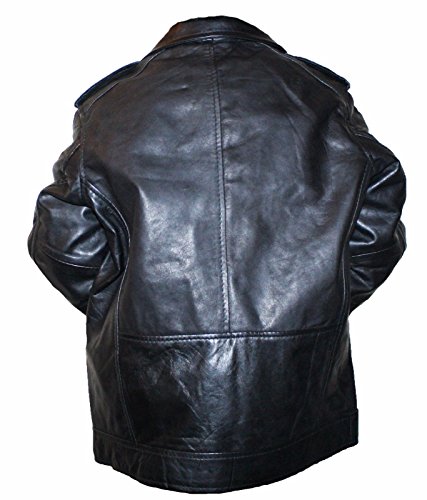 Kids Unixes Genuine Soft Leather Jacket Outerwear Biker Jacket3