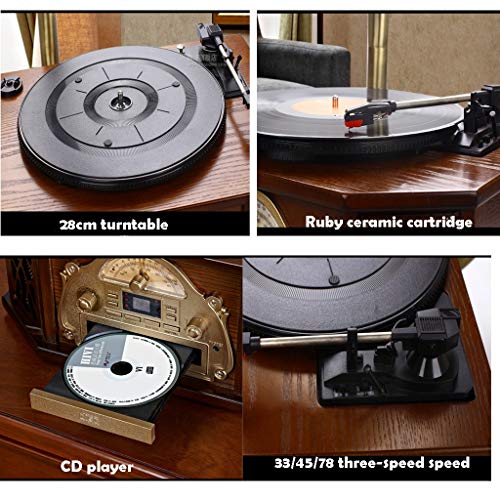 Phonographe Gramophone Platine Vinyle Tourne-Disque avec Haut-Parleurs Contrôle du Système Stéréo 33/45 RPM, Sortie CD… - Les Beatles, Paul McCartney, John Lennon, RIngo Starr, George Harrison Phonographe Gramophone Platine Vinyle Tourne-Disque avec Haut-Parleurs Contrôle du Système Stéréo 33/45 RPM, Sortie CD… – Image 4