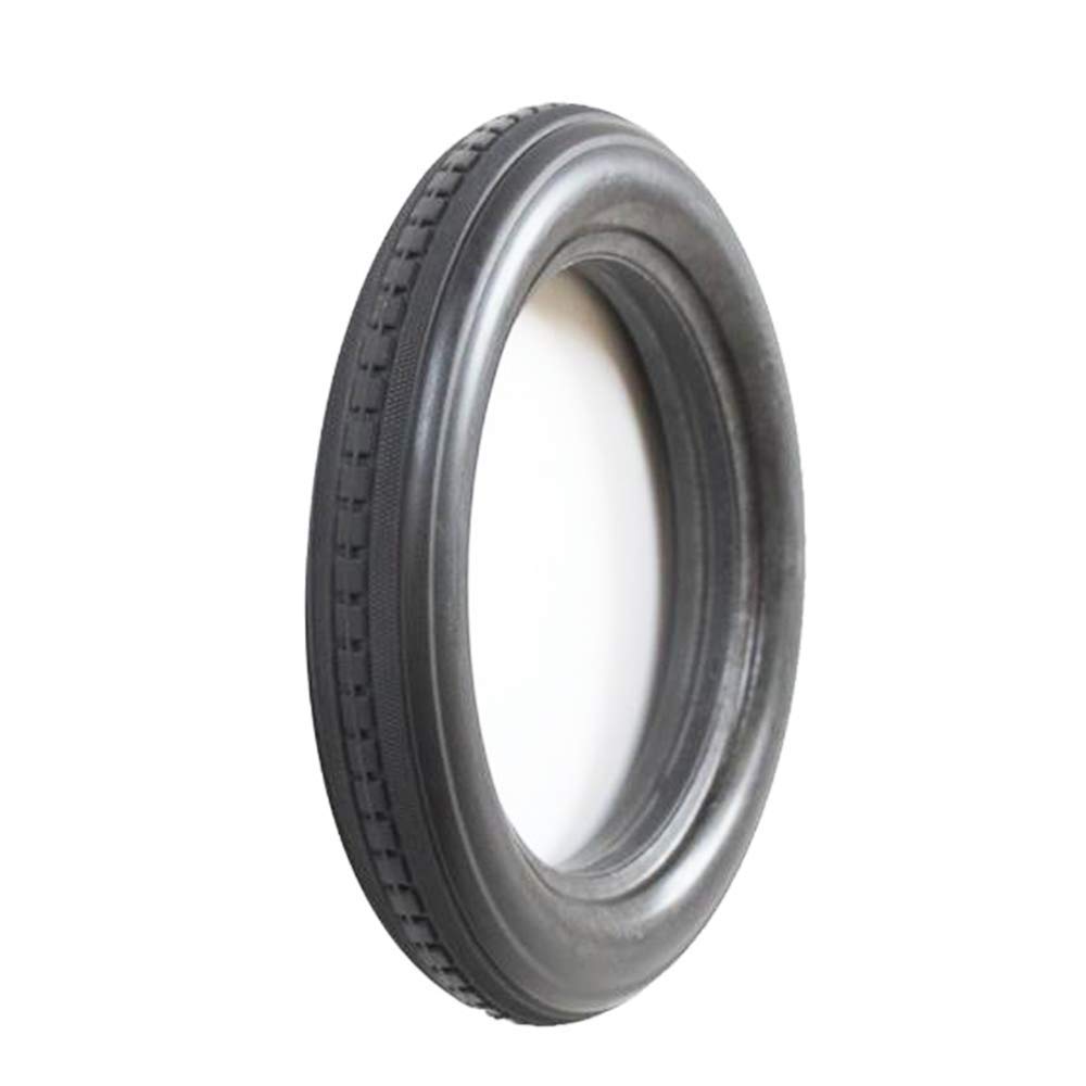 Pneus de vélo solides 12 1/2 x 2 1/4 anti-crevaison increvables pour roues de 12 pouces