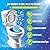 Sparking Clean Toilet Bowl Cleaner Tablets – 24 Pack Toilet Bowl Tablets for Inside the Bowl – Long-Lasting Toilet Cleaners for a Spotless Finish