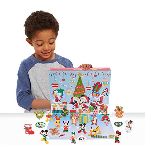 Disney Classic Advent Calendar, 32 Pieces, Figures, Decorations, And Stickers, By Just Play #TOP1