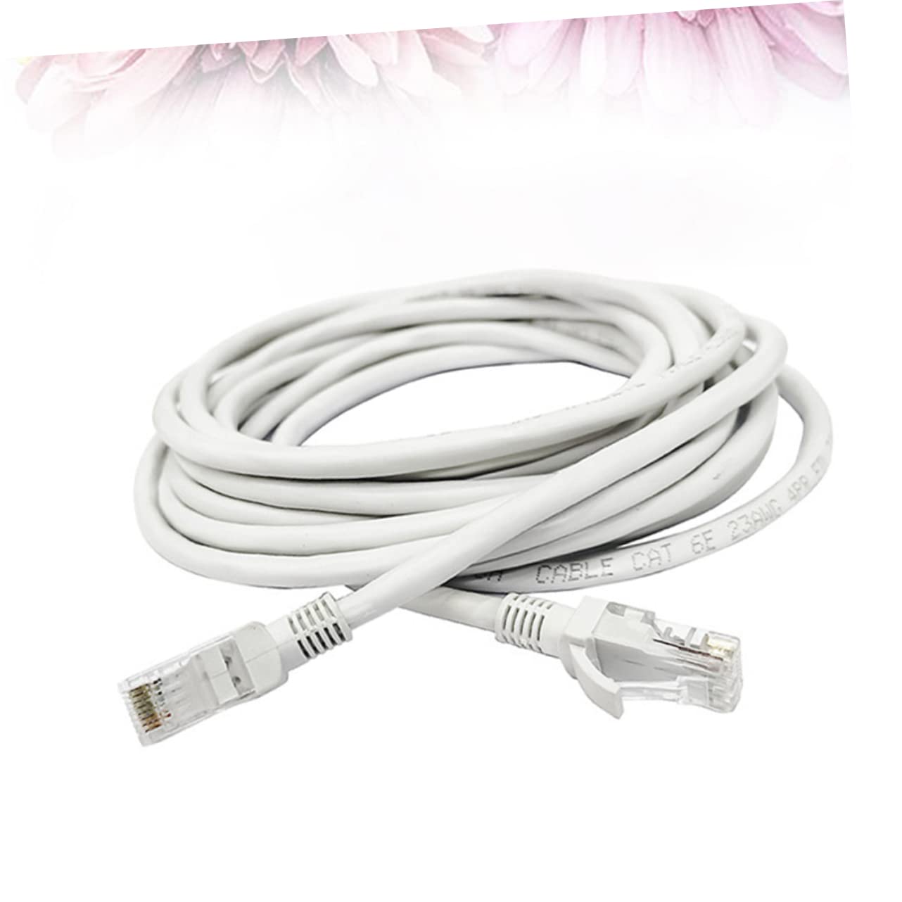 Cavo Ethernet Cat6 Bianco 50 Metri, Rame, Jumper Rete Locale