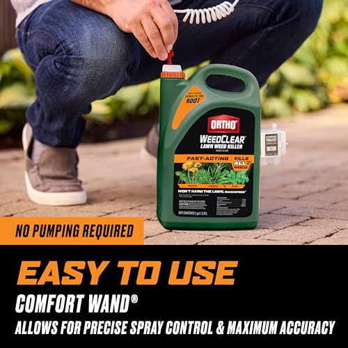 Ortho WeedClear Lawn Weed Killer Ready-to-Use with Comfort Wand, 1 gal. - image 6