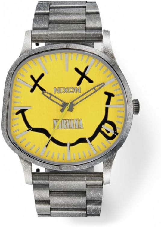 Reloj NIXON NIRVANA SENTRY WOBBLE HOMENAJE A LA MITICA BANDA Reloj NIXON NIRVANA SENTRY WOBBLE HOMENAJE A LA MITICA BANDA