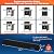Genesis II Flavorizer Bars for Weber Genesis II 300, Genesis ii E-310 ii E-315 ii E-335 ii S-310 ii S-335 ii SE-335 Grills, Porcelain Enameled 66795 Flavorizer Bars for Weber Genesis II Grill Parts