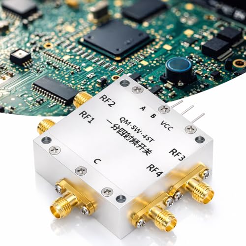 Module de commutation RF SP4T pour routage antenne et test 0,1-6 GHz