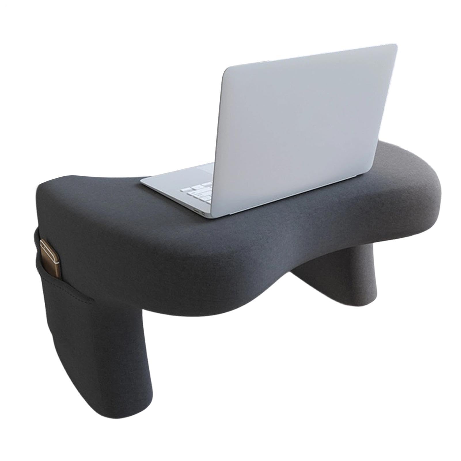 Cuscino da lettura per gaming, ergonomico, per laptop, con tasche, per gaming, per adulti, a letto, a pavimento, al divano