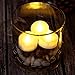AGPTEK Timer Flickering Tea Lights,24 Pack Flickering LED Candles with Timer Battery-Operated Flameless Tealight Candles for Wedding Holiday Party Home Decoration-Warm White