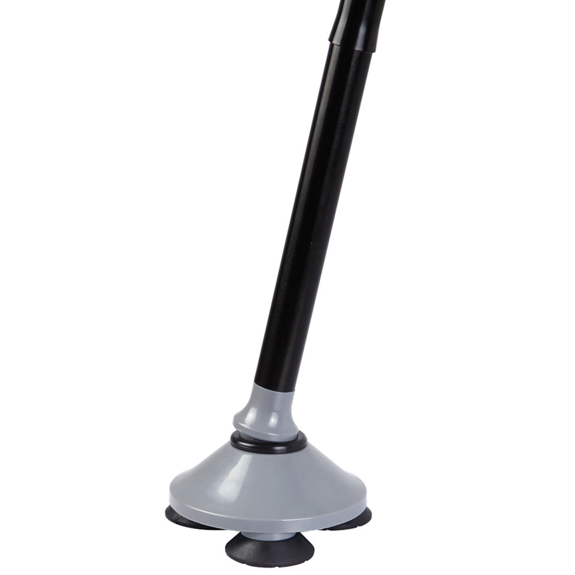 GIMA 43045 Bastone con Ventose e Luce LED, Nero