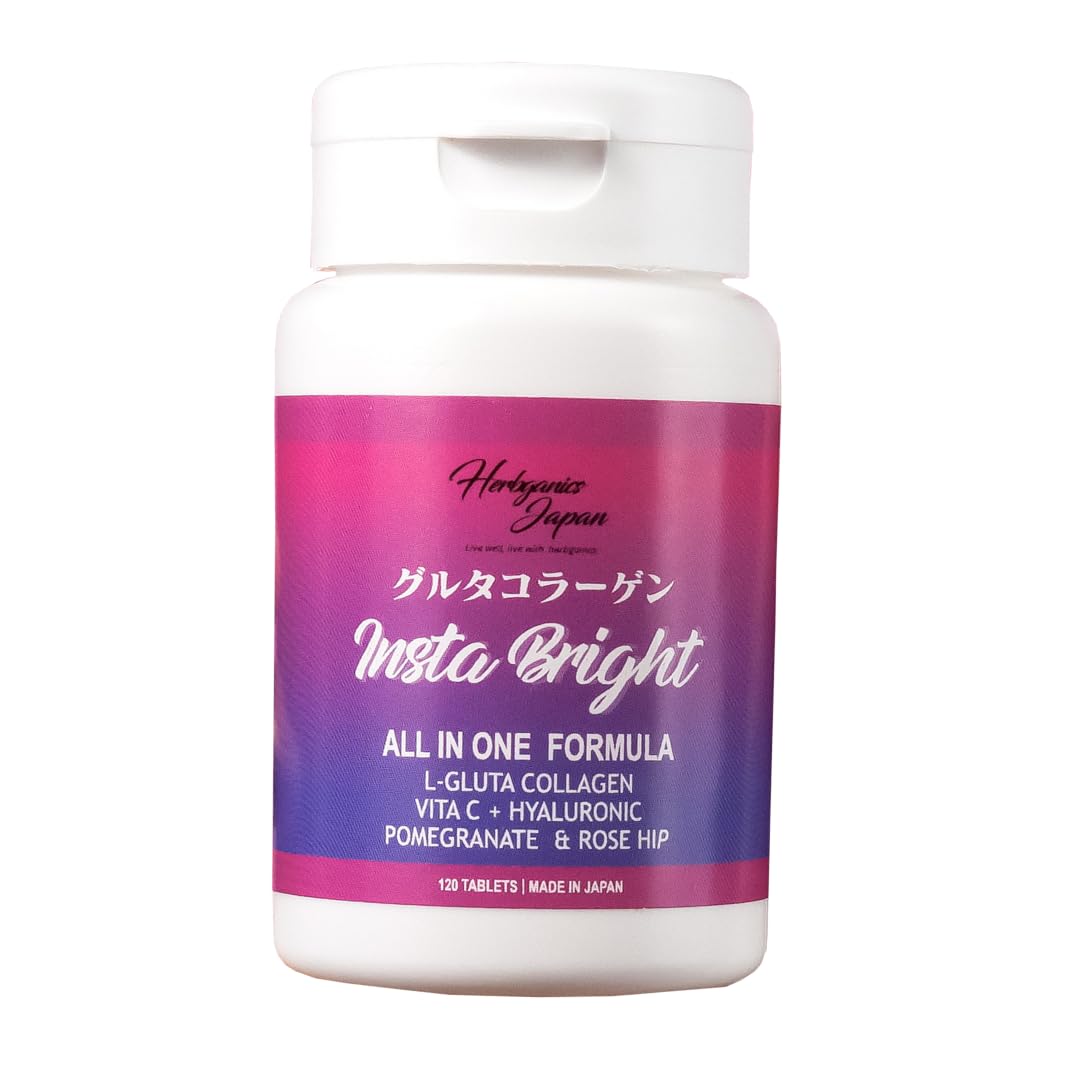 Amazon | 【Herbganicsjapan】Glutathione＆Collagen - InstaBright