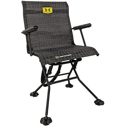 Hunting Blind Summit Adjustable Hunting Chair 360° Swivel Seat
