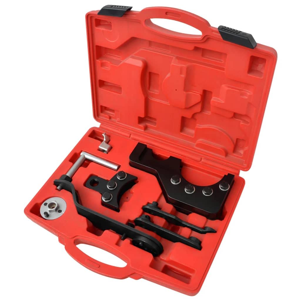 Juego de 8 herramientas de control de motor diésel para VW T5, Touareg, Phaeton 2.5/4.9D TDI PD con maletín, reparación profesional, mantenimiento, mecánica, garaje, vehículo, taller, coche