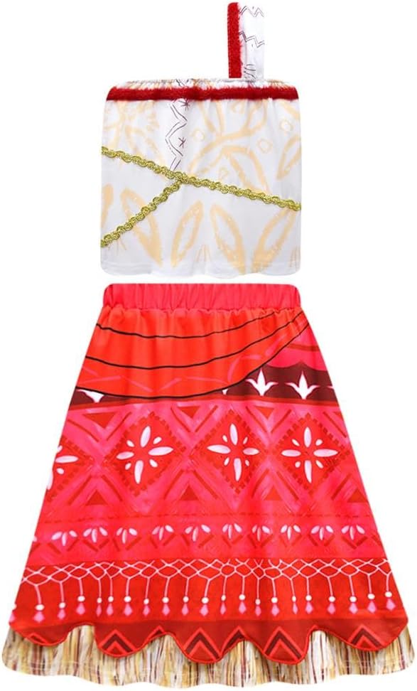 Dressy Daisy Girls Adventure Outfit Dress Skirt Set Princess Dress Up Halloween Costume Size 3 Months -12