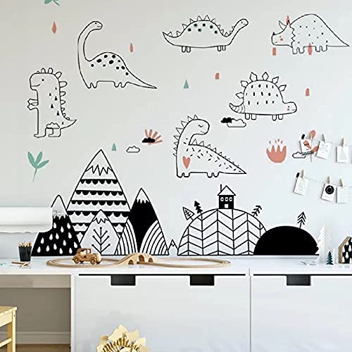 Vinilos Decorativos Dinosaurios para Niños Set de 2 miniatura 5