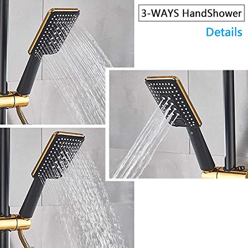 Système de douche avec étagère intégrée pour optimiser l'espace - 6