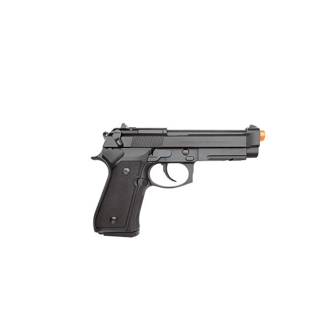 KWA M9 PTP 6mm 24rd Railed Frame Airsoft Gun, Black