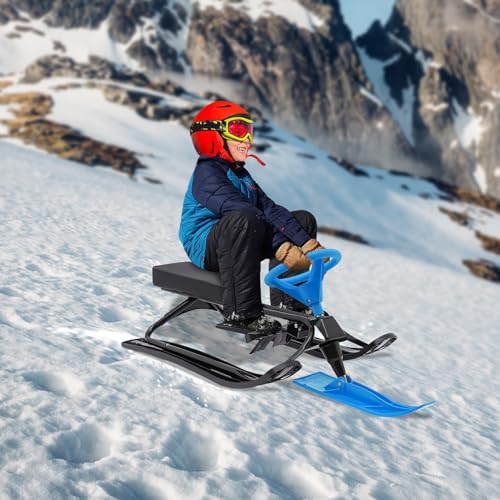 Snow Racer Sled (Blue)