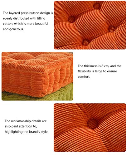 Cuscino per seduta in cotone extra spesso, comodo, solido, per sedie e panche, sala da pranzo, cucina, patio esterno, cuscino di supporto premium per il massimo comfort e stile