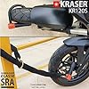 KRASER KR120S Robust U Lock Motorcycle, SRA Approved, Tested High Security, 120x310mm/4.7x4.92in ø18mm/0.7 Shackle Double Locking, Anti-Pick, Heavy Duty Anti Theft U Clamp Lock for Moto Scooter Ebike #4