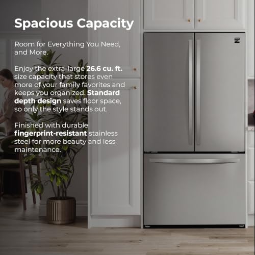 Kenmore 26.6 cu.ft. French Door Fridge