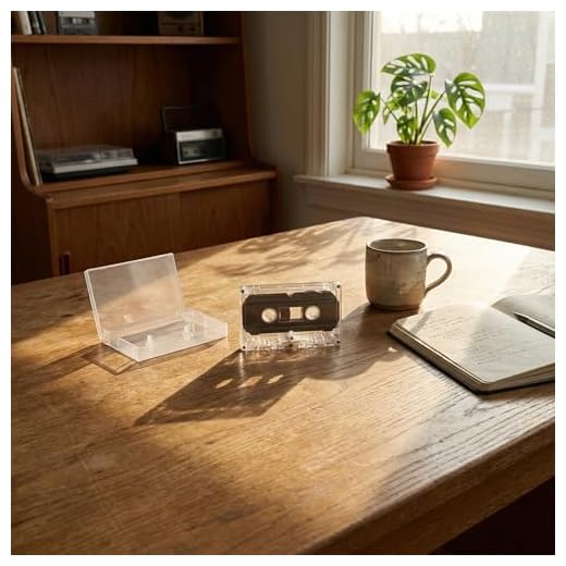 Blank Cassette Tape 60 Minutes Empty Tape Magnetic Audio Tape Recording Player for Speech Music Recording Standard Cassette