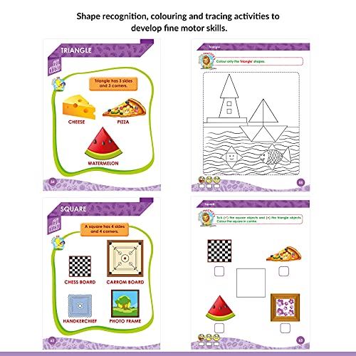Image of Woodsnipe Tiny Steps - Maths Number Writing Book A | Age 2 to 4 Years | 1 to 20 Number For Homeschooling | Tracing and Writing Practice | Fun Filled Activity for Nursery Kids