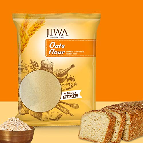 Image of JIWA healthy by nature Organic Quinoa, 500 g, (Certified Organic & Gluten Free) & Oats Flour, 900 g (Gluten Free)
