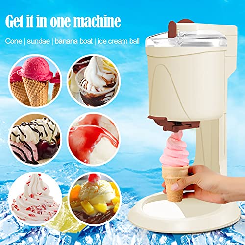 XYSQ Eismaschine, Dessertmacher, Softeismaschine für Zuhause für Home DIY-Küche, Ideal für Gesunde Weiche Servierende… – Bild 7