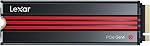 Lexar EQ790 2TB SSD with Heatsink M.2 2280 PCIe Gen4x4 NVMe 1.4, Blazing Speeds Up to 7000MB/s Read 5000MB/s Write for Intense Workloads & PS5 PC Gaming, High Performance Internal Solid State Drive