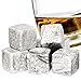 9 PC WHISKY STEINE WIEDERVERWENDBARER EISWÜRFEL aus Granit GETRÄNKE KÜHLER - WODKA WEIN WHISKEY