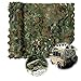 LYBC Filet De Camouflage des Bois Filet D'ombrage Camouflage Renforcé Auvents Camping Chasse Militaire De Tir Armée Camo Filets,DifféRentes Tailles
