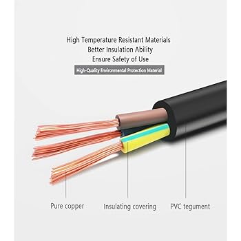 mekura_unagi様ご依頼分 アンプ直挿しケーブル Amazon | Guy-Tech AC イン電源コードコンセントソケット