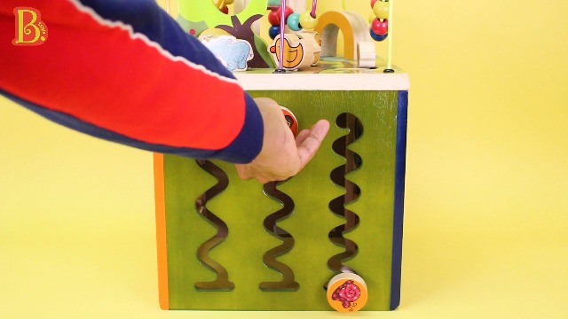 Amazon | B. toys アクティビティーキューブ アニマル ビーズ 