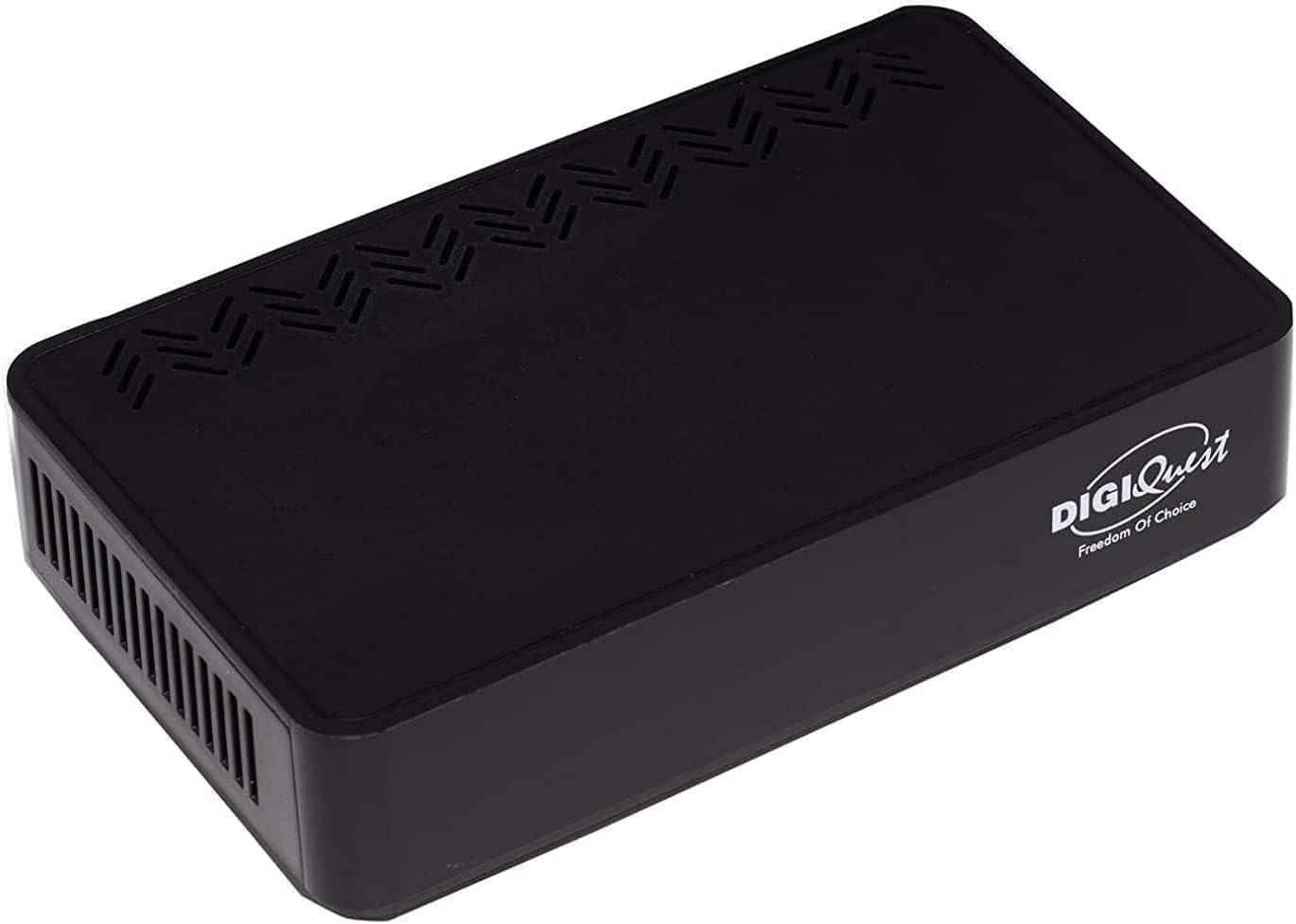 Decoder Digitale Terrestre 2025, DVB-T2, Digiquest SH5 HEVC H.265 10bit Full HD FTA, Sintonizzatore TDT HD, USB, HDMI, SCART, Ethernet LAN RJ-45, Telecomando, Plastica, TV Sat Decoder