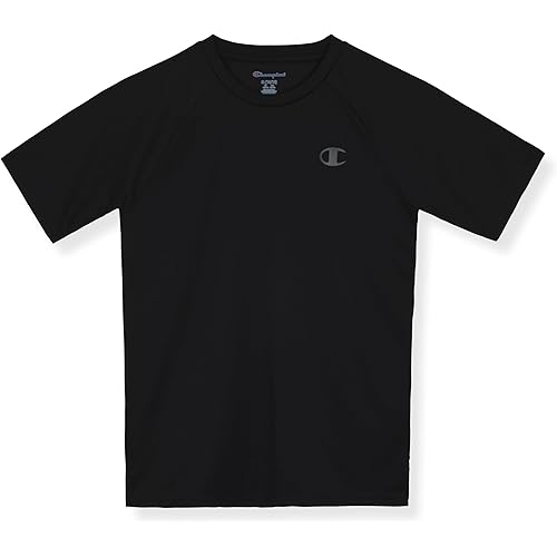 Champion Boys Performance Short Sleeve Tech Athletic Tee Shirt