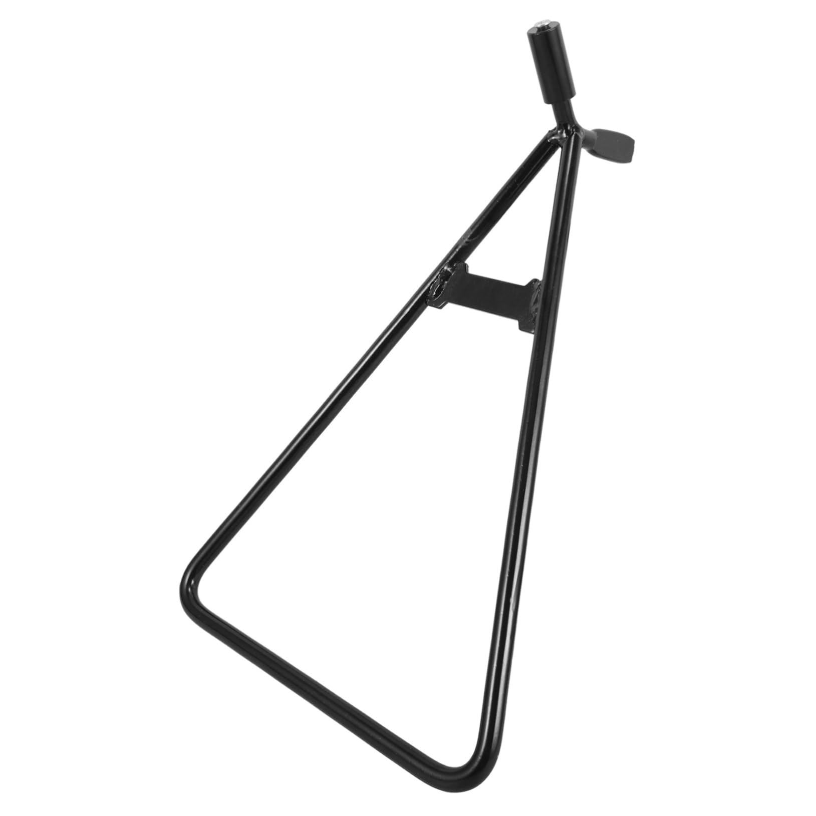 Béquille Latérale Triangle pour Moto, Support de Remplacement en Fer Noir