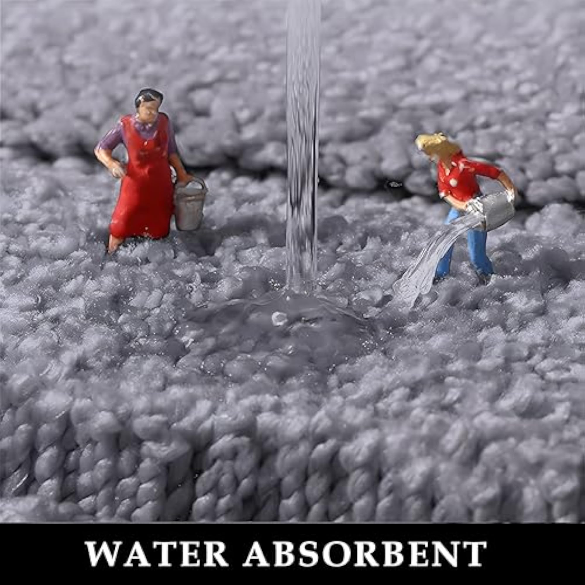 Super Soft Microfiber Non Slip Bathroom Mat